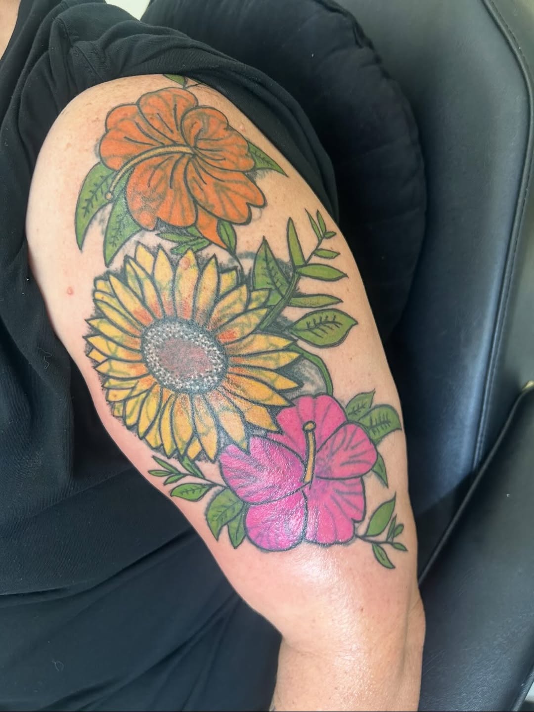 Tattoo by @sarahsshop822 — illustrative, new_school