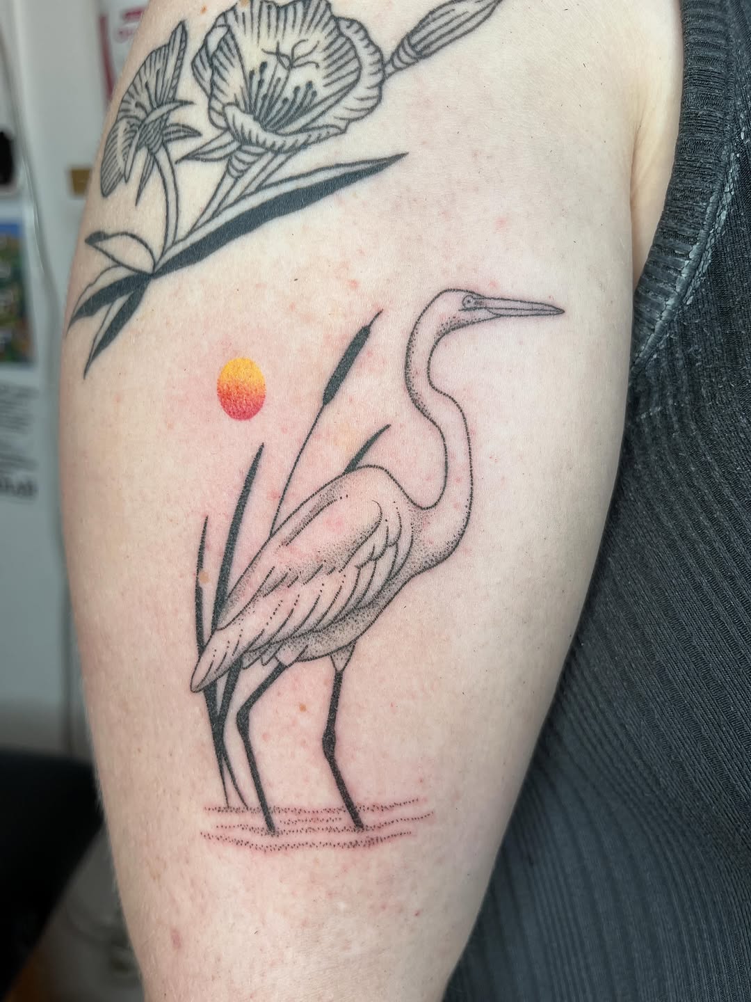 Tattoo by @nattytoos โ dotwork