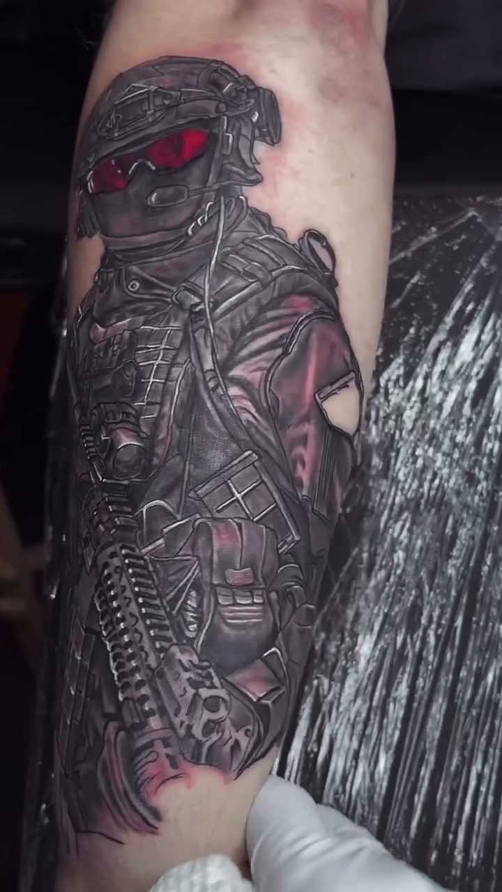 Tattoo by @inked_by_e โ realism, dark_realism