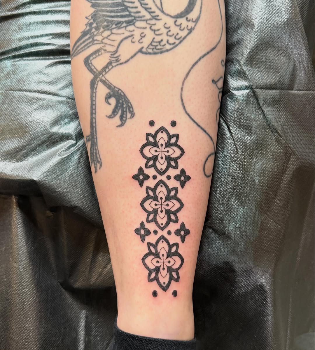 Tattoo by @promethearising — geometric, ornamental
