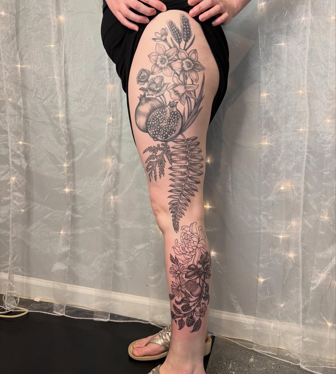 Tattoo by @promethearising — black_and_grey, realism