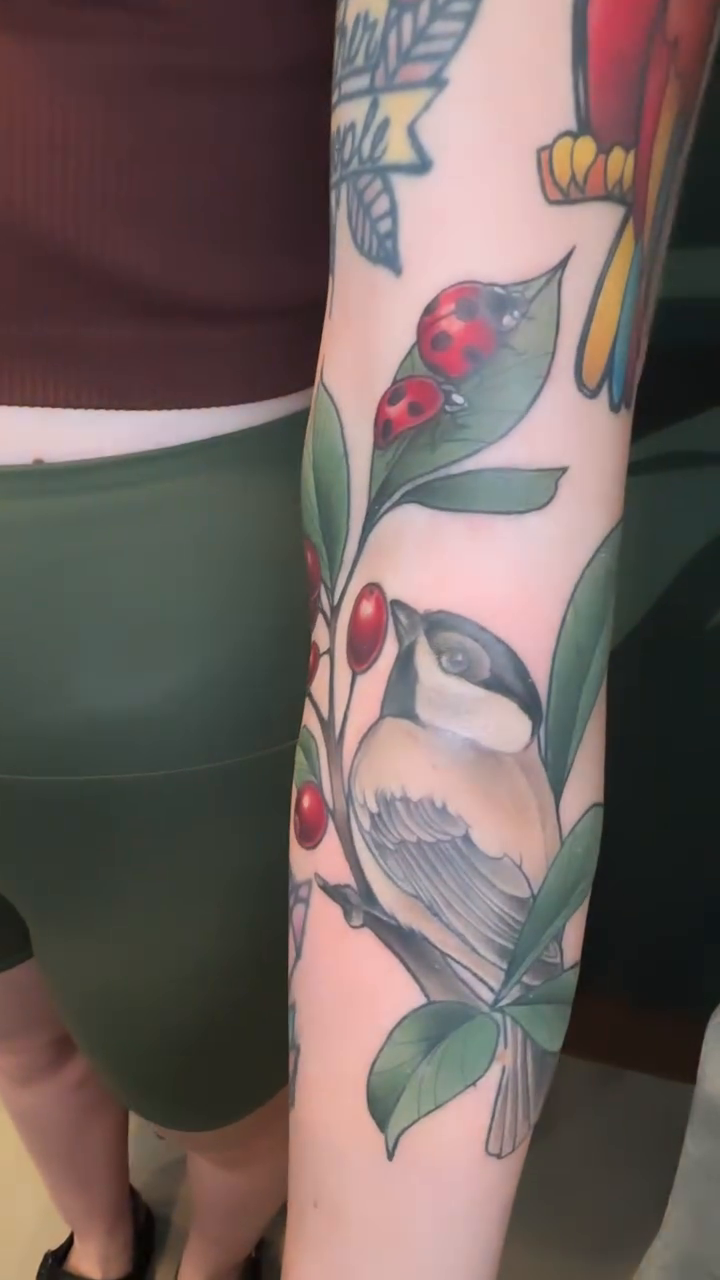 Tattoo by @katiehtattoos โ illustrative, realism