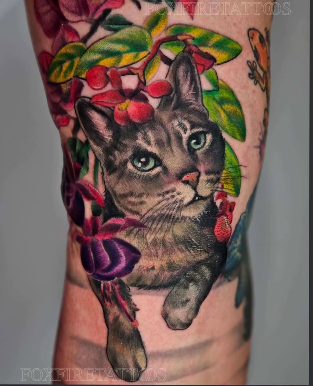 Tattoo by @foxfiretattoos — realism, fine_line