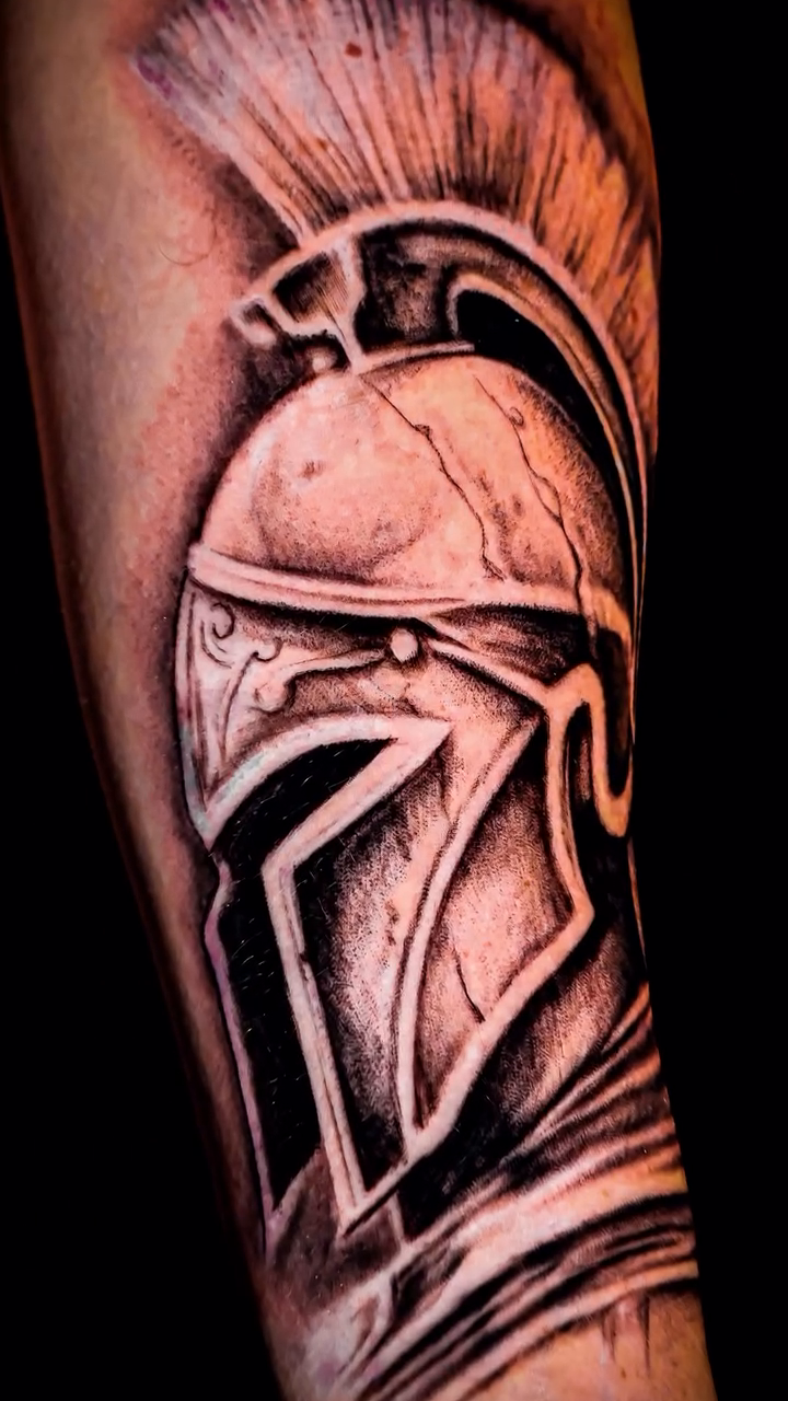 Tattoo by @invadertiv — realism, black_and_grey