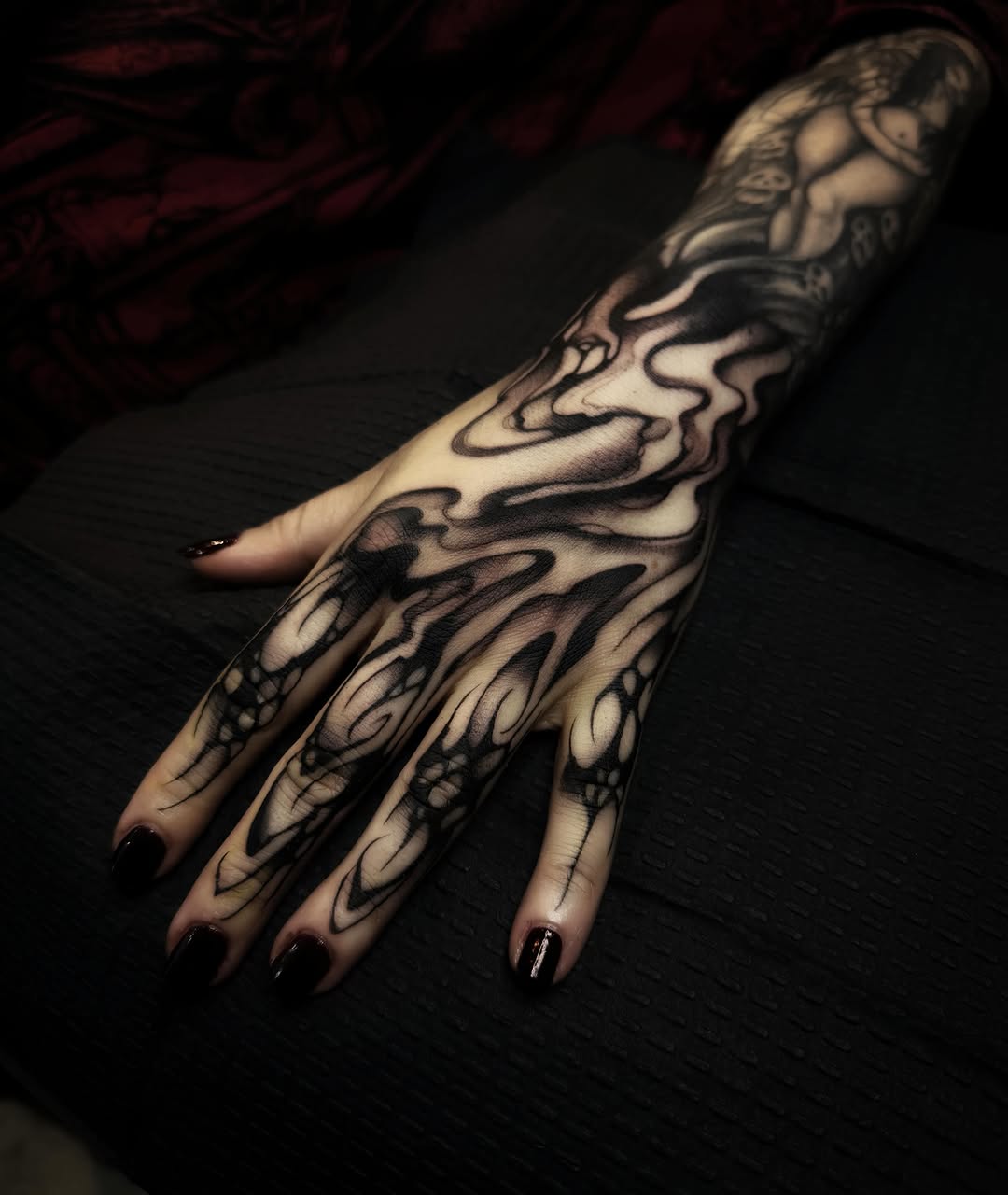 Tattoo by @irotasone β blackwork