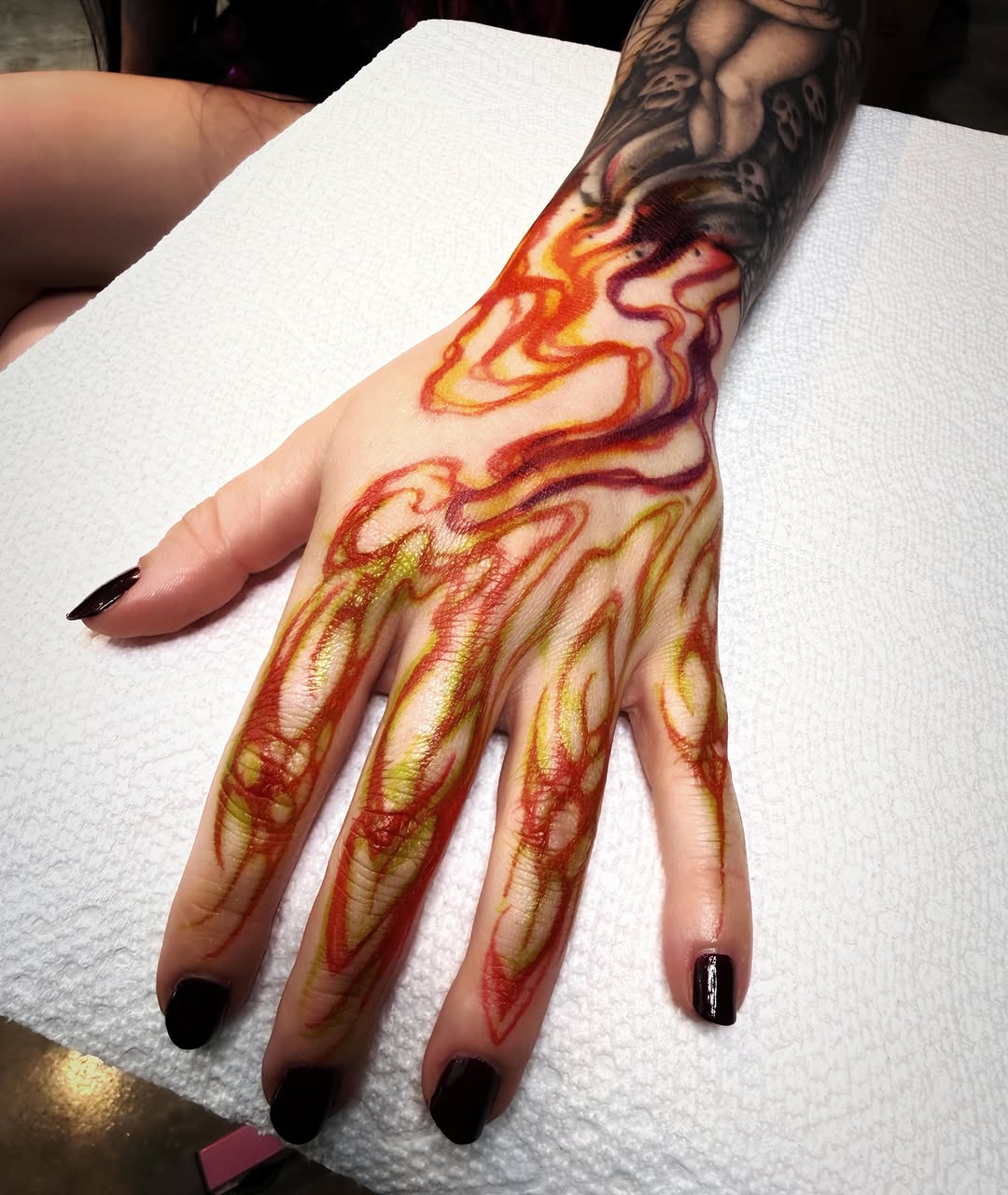 Tattoo by @irotasone β illustrative