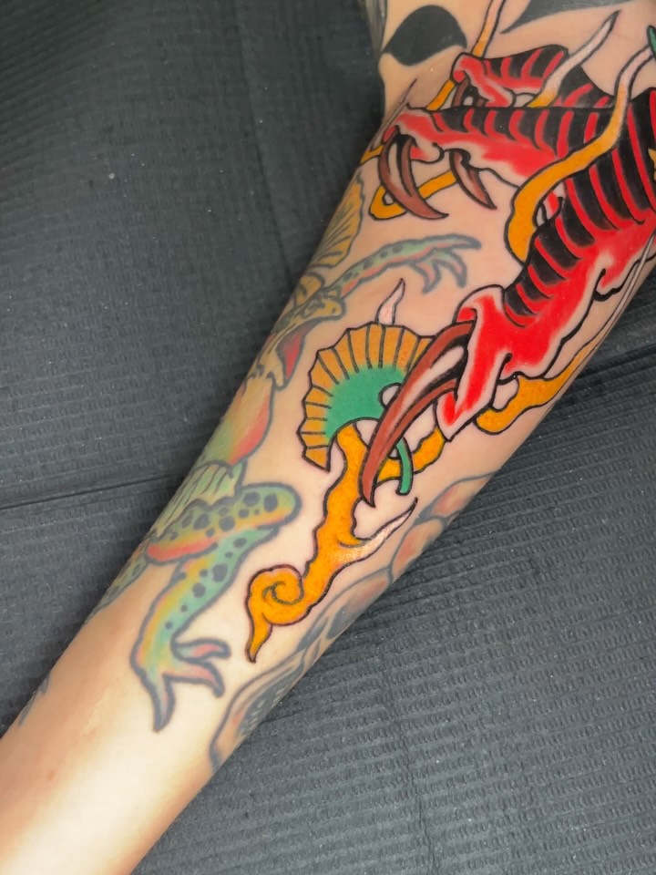 Tattoo by @jakeriveratattoo — japanese_irezumi, neo_traditional