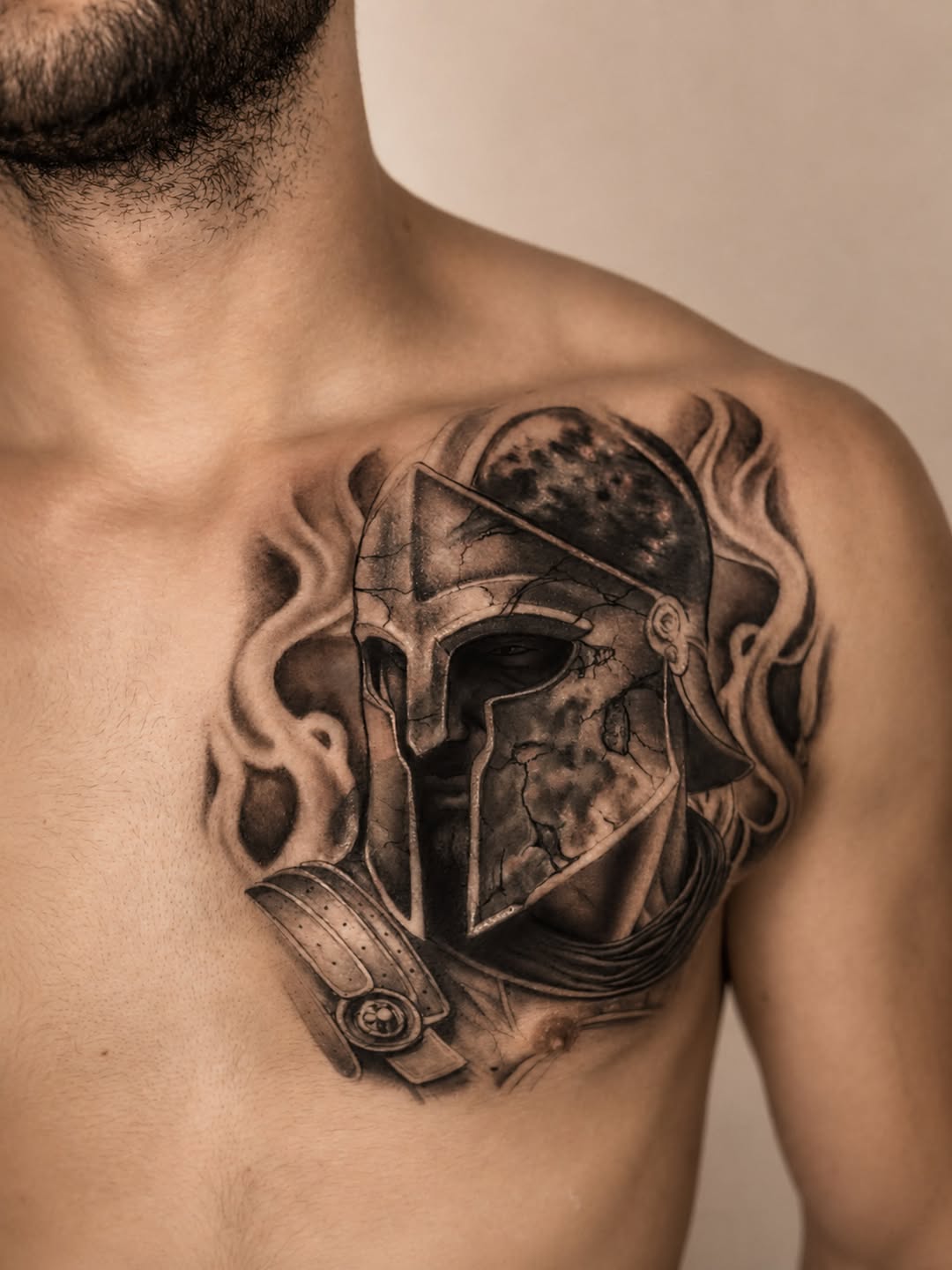 Tattoo by @tiagobrittotattoo โ black_and_grey, realism