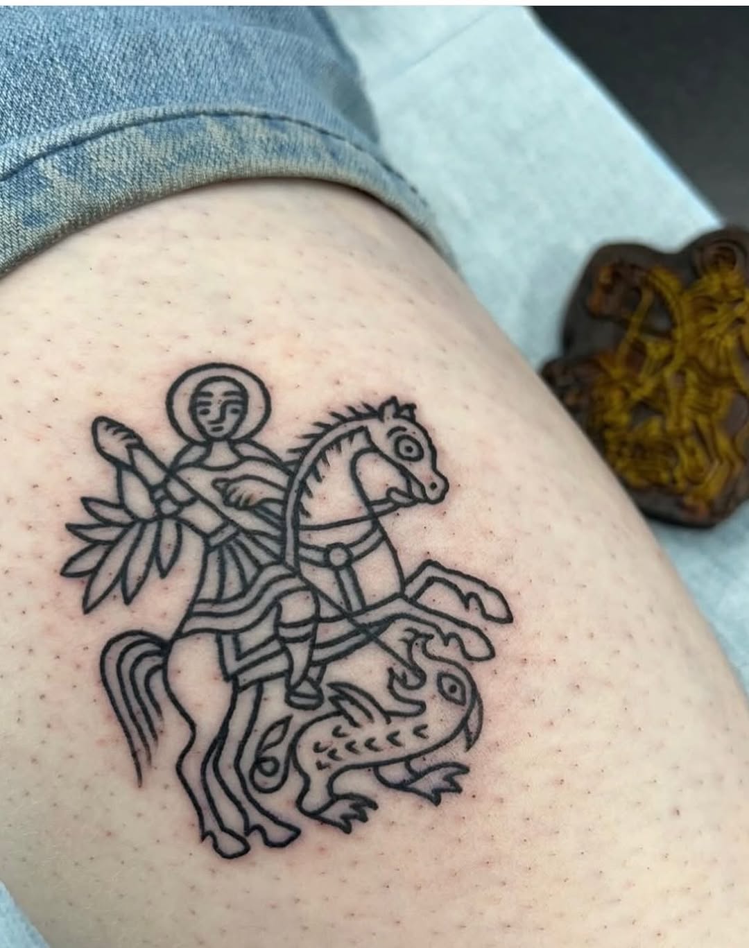 Tattoo by @matthewcrimtattoos — american_traditional, illustrative