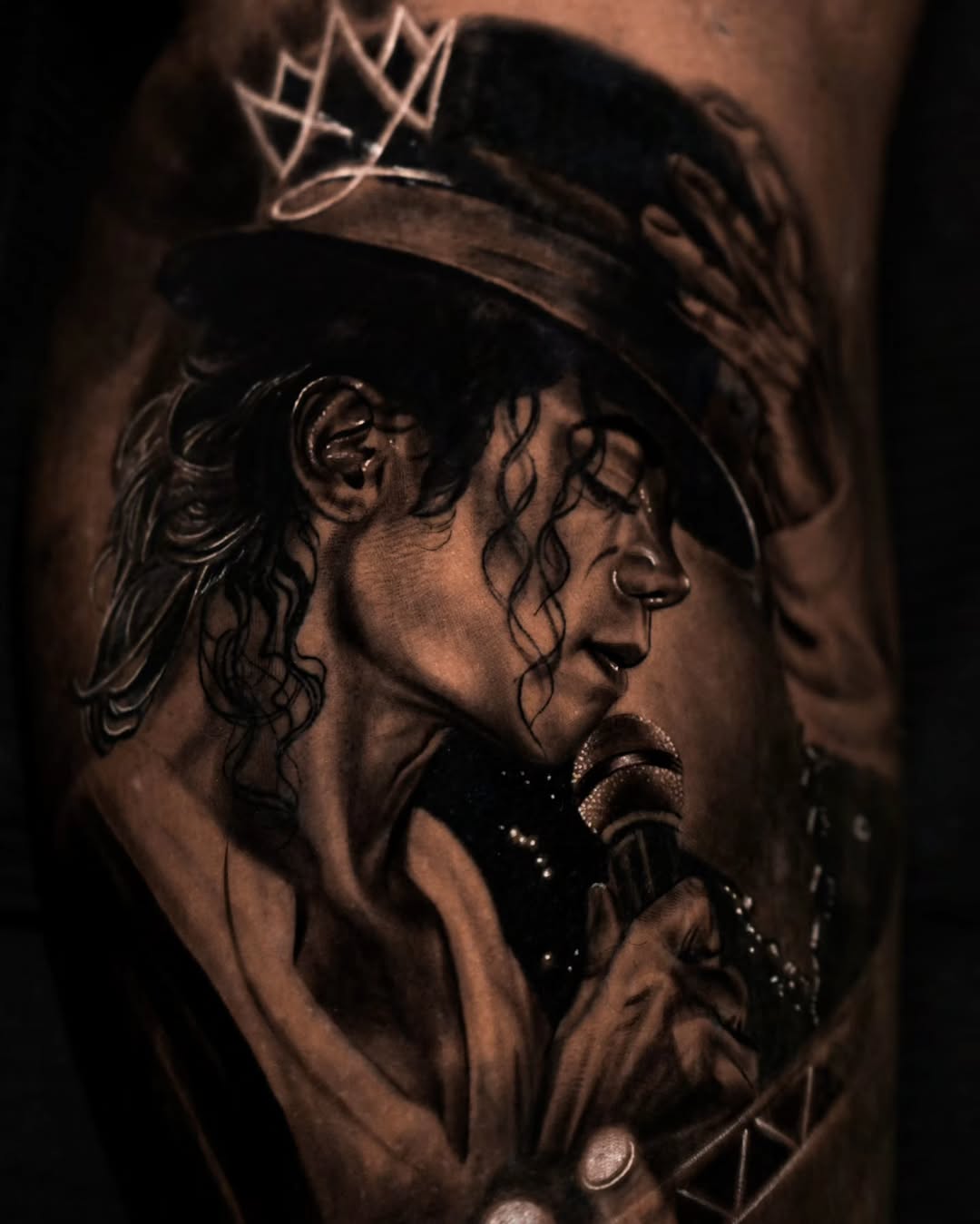 Tattoo by @baxttertattoo β realism, black_and_grey