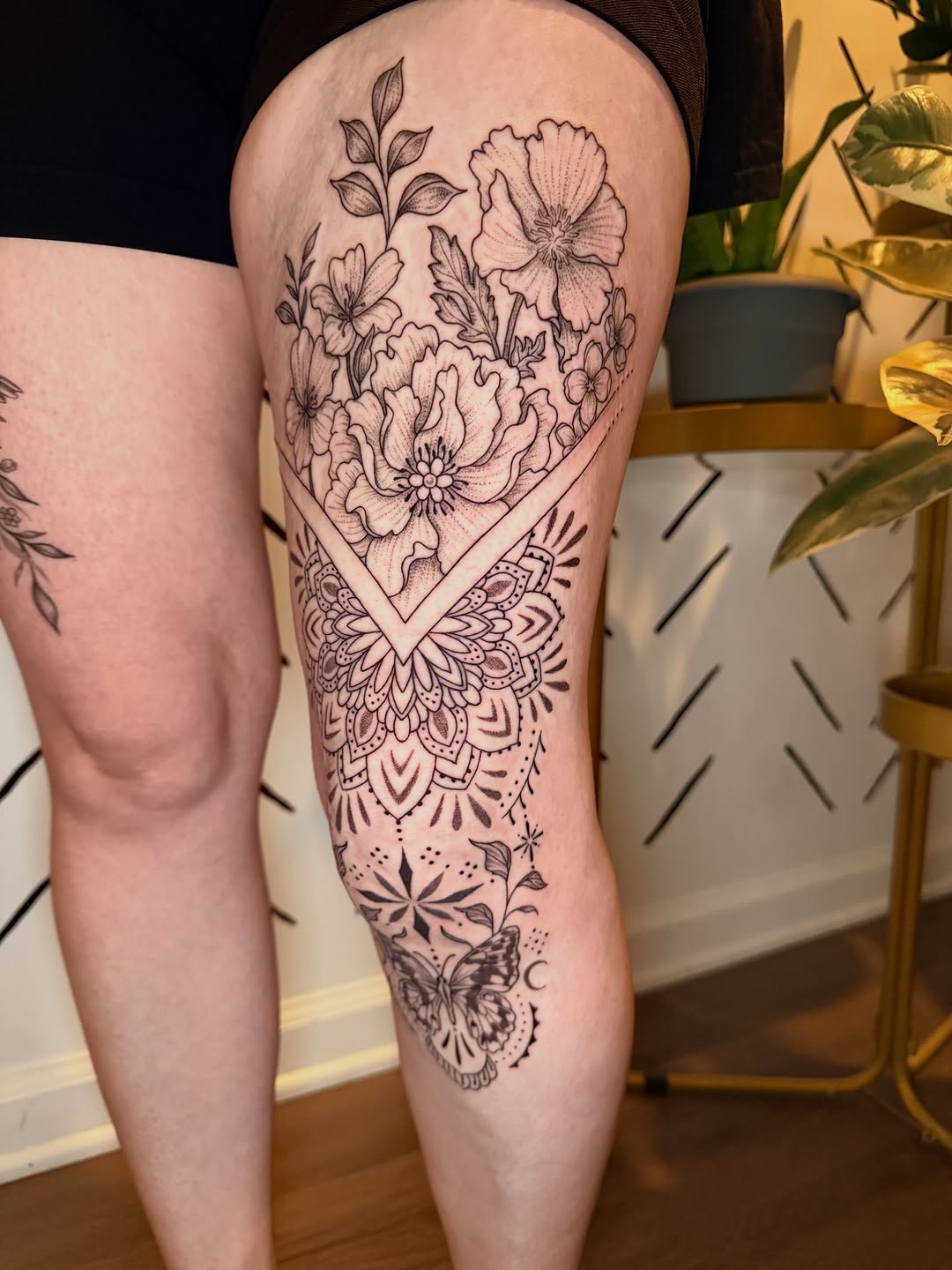 Tattoo by @staytruetat2 β illustrative, black_and_grey