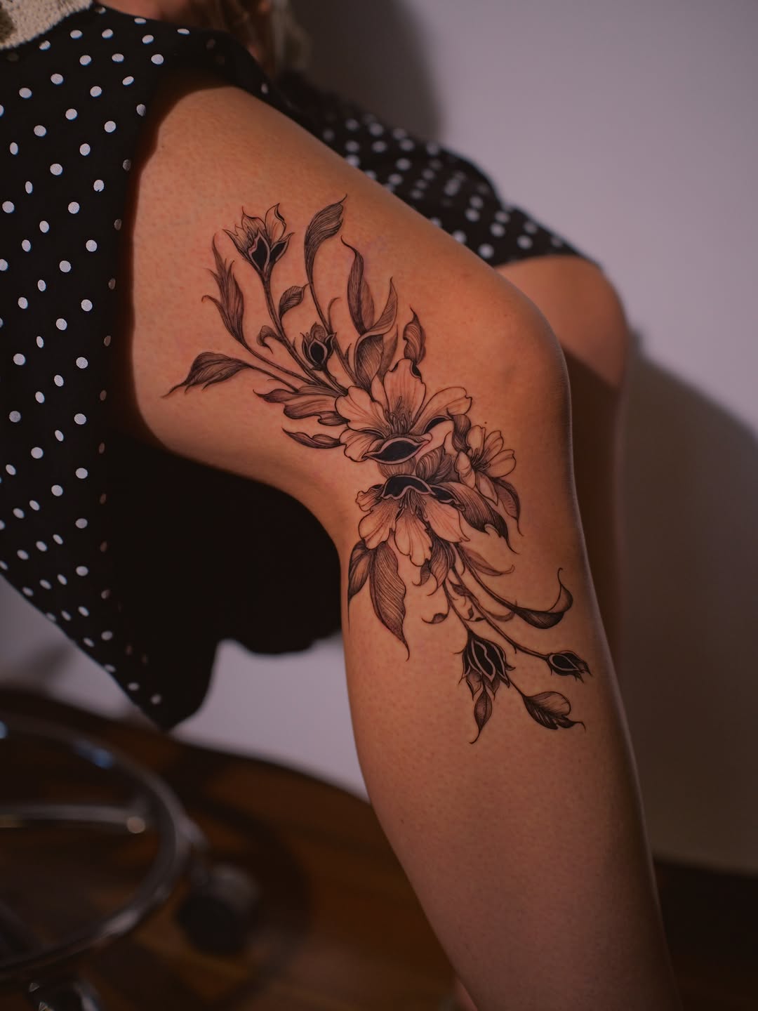 Tattoo by @simwerks — illustrative, black_and_grey