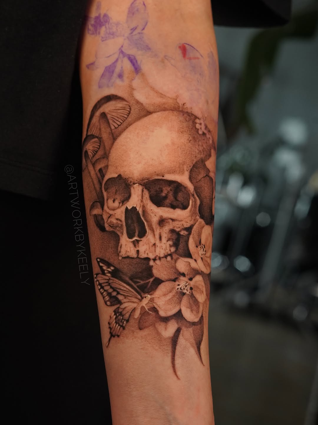 Tattoo by @artworkbykeely โ black_and_grey, realism