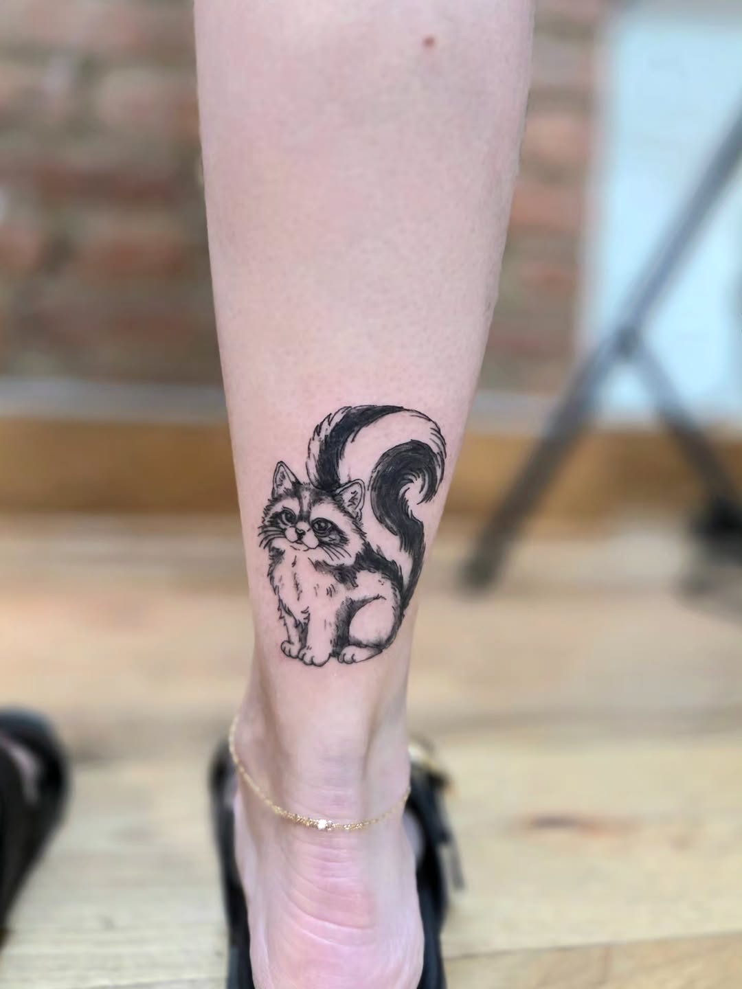 Tattoo by @celesta.tattoos — black_and_grey