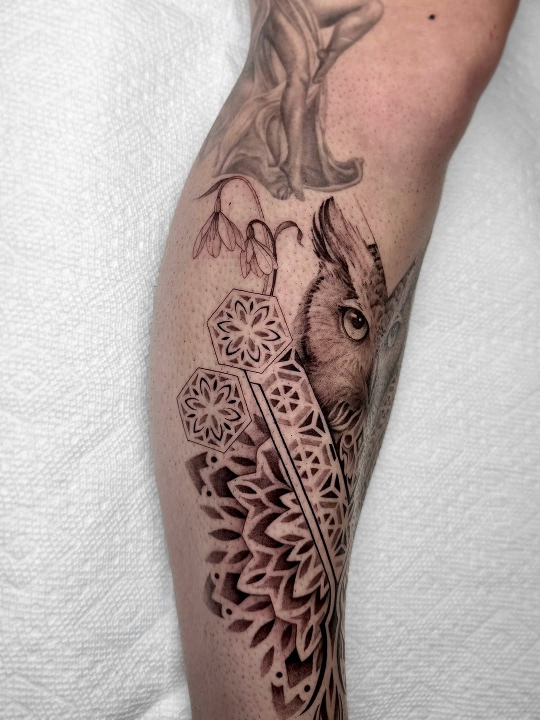 Tattoo by @jaxntheboxtattoos โ black_and_grey, realism