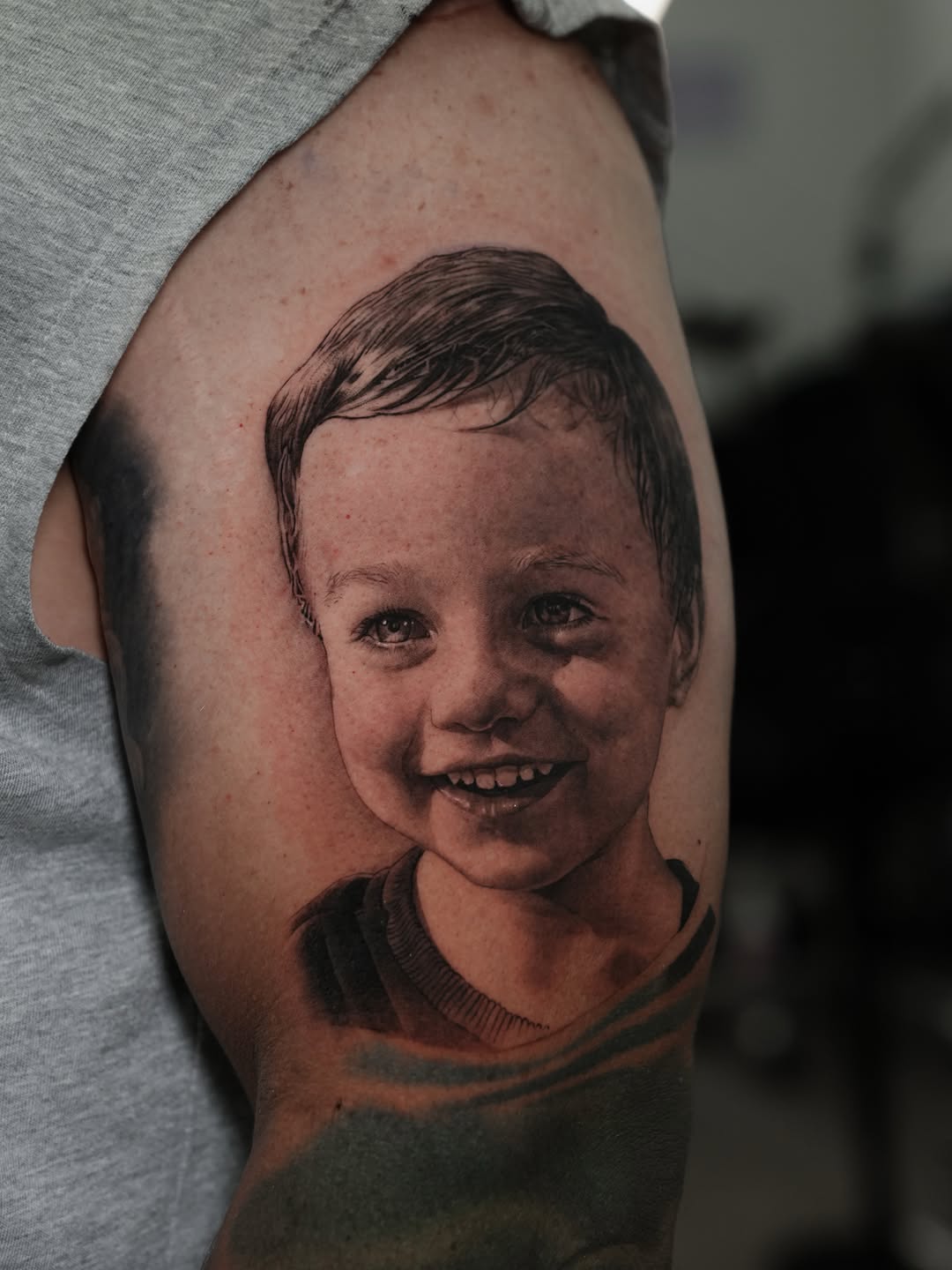 Tattoo by @pinedatattoo79 โ realism, black_and_grey