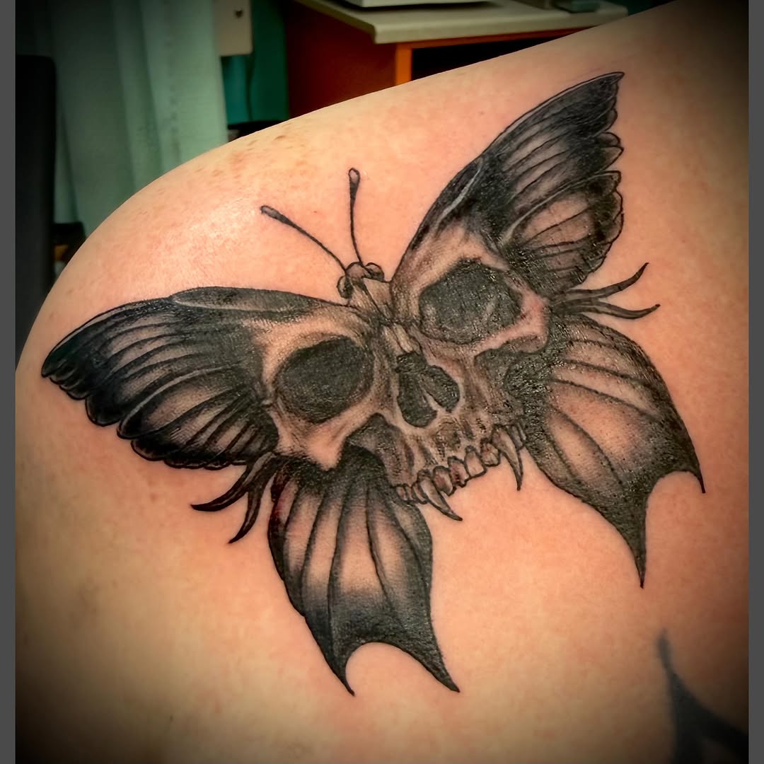 Tattoo by @richardlnagy — black_and_grey, realism