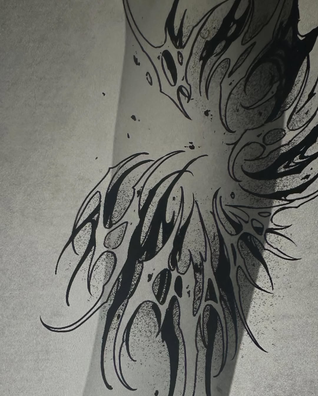 Tattoo by @blacklagoon___ — blackwork, ornamental