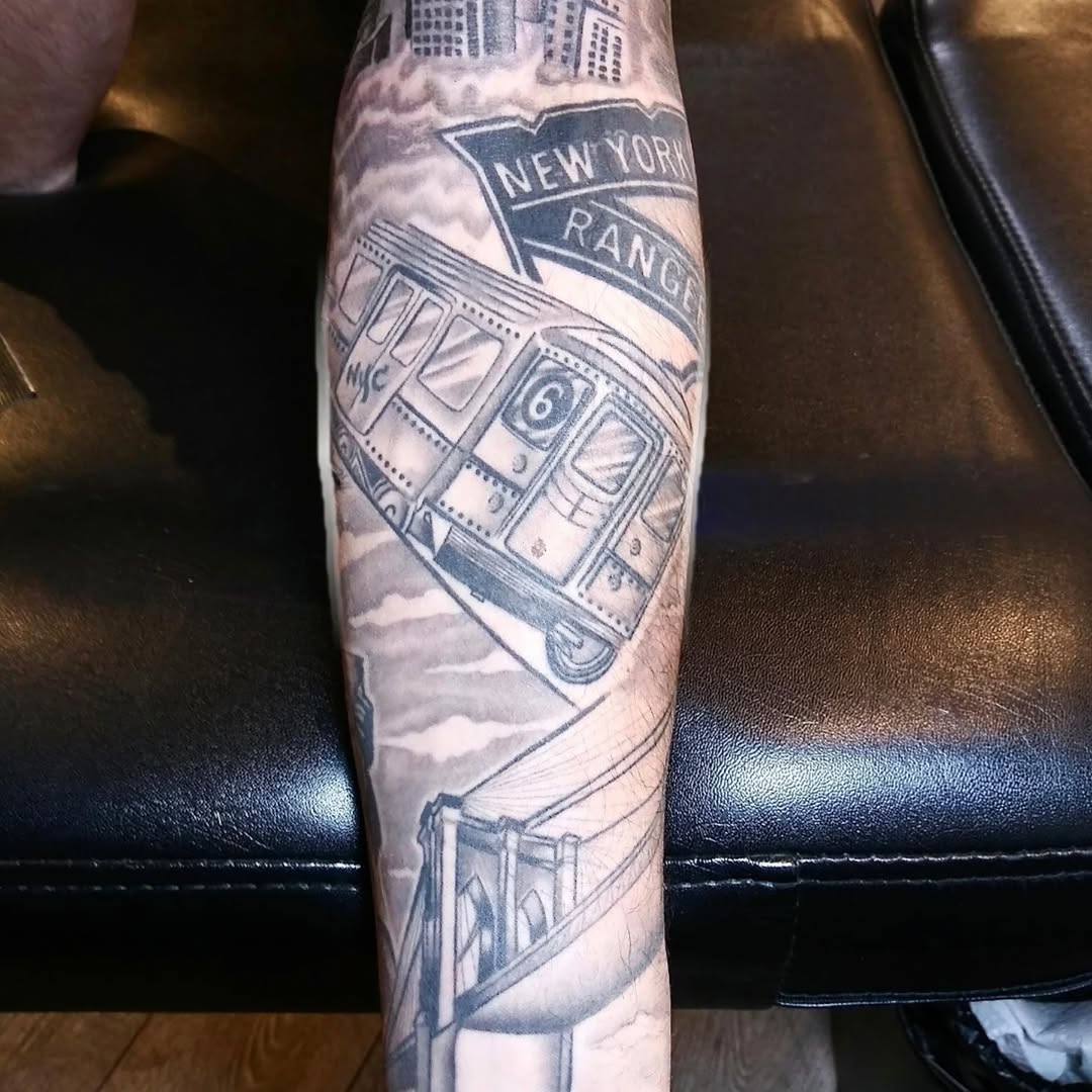 Tattoo by @the_catholic_tattooer — realism, black_and_grey