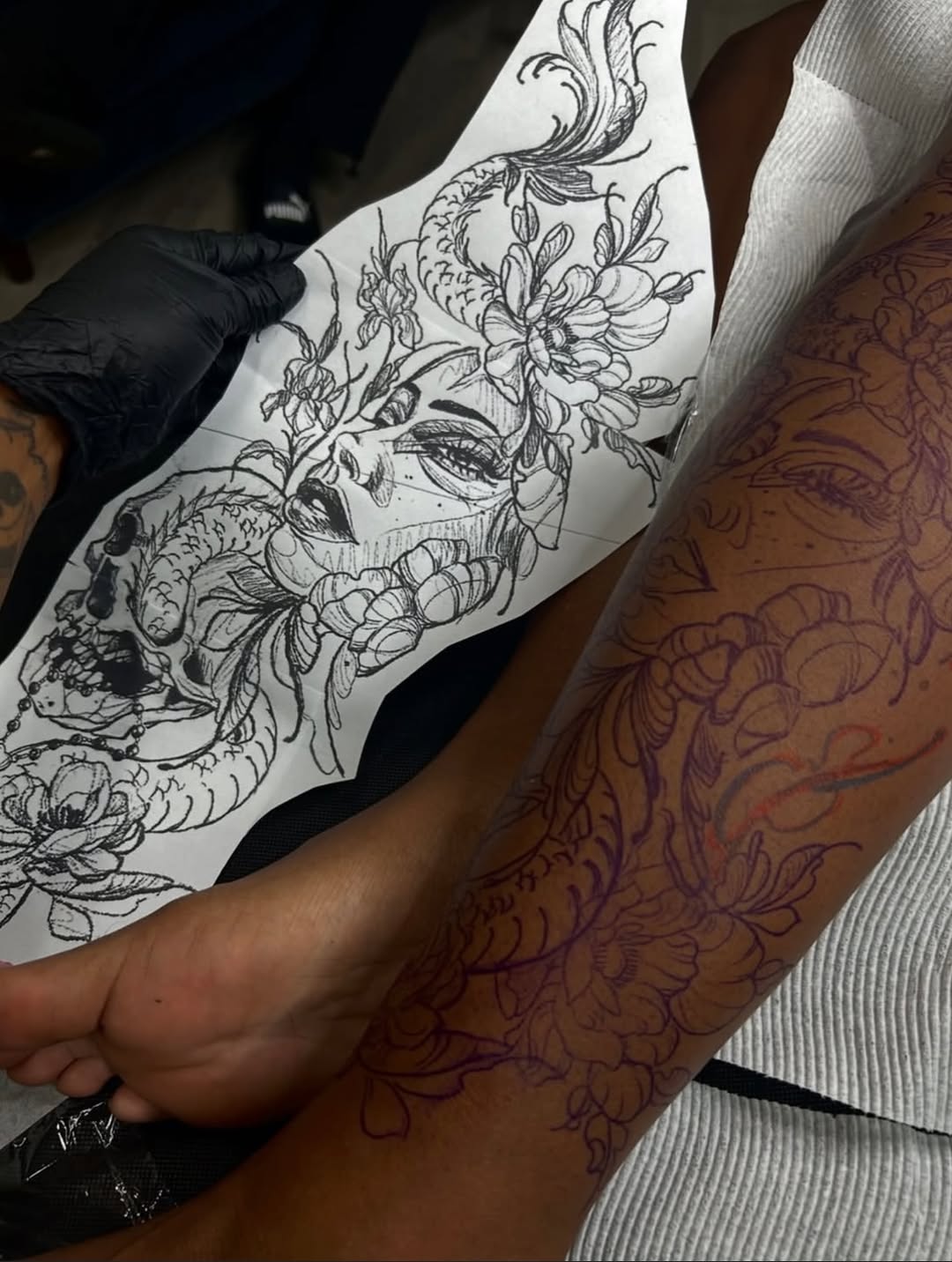 Tattoo by @taztheartist.tattoos โ black_and_grey