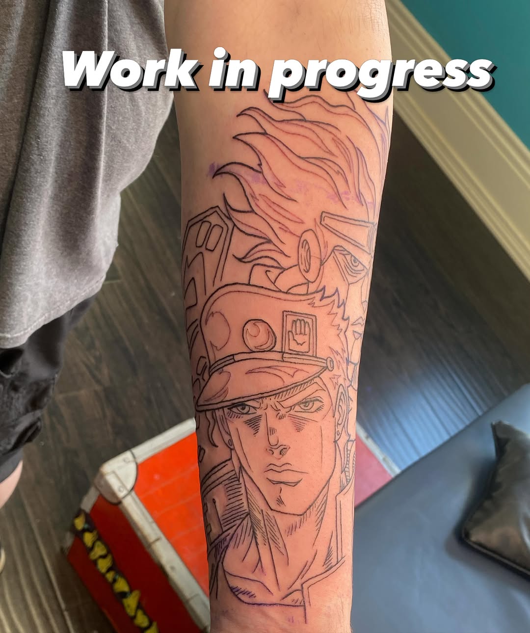 Tattoo by @killer_with_kindness — anime