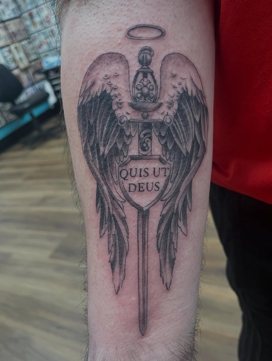 Tattoo by @brianmcfadden — black_and_grey