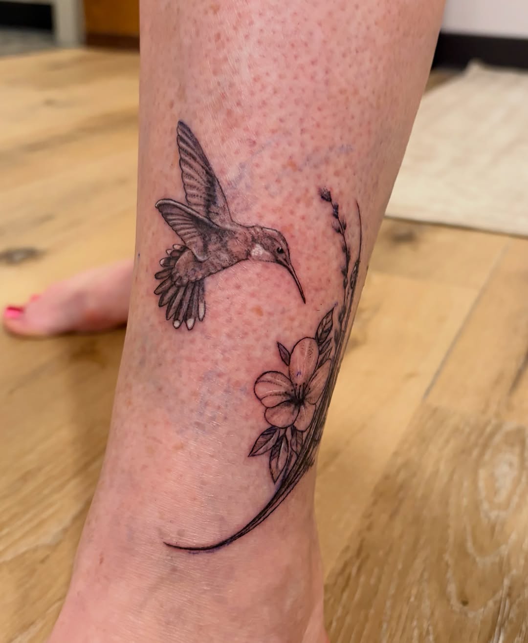 Tattoo by @emilyroseartistrytattoo — illustrative, black_and_grey