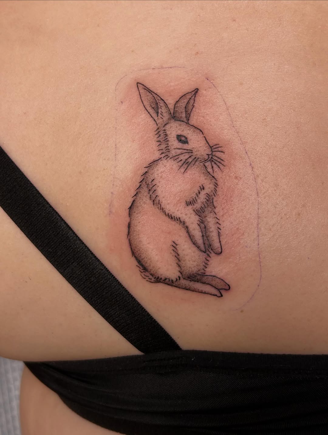 Tattoo by @lilbit.tat โ illustrative, black_and_grey