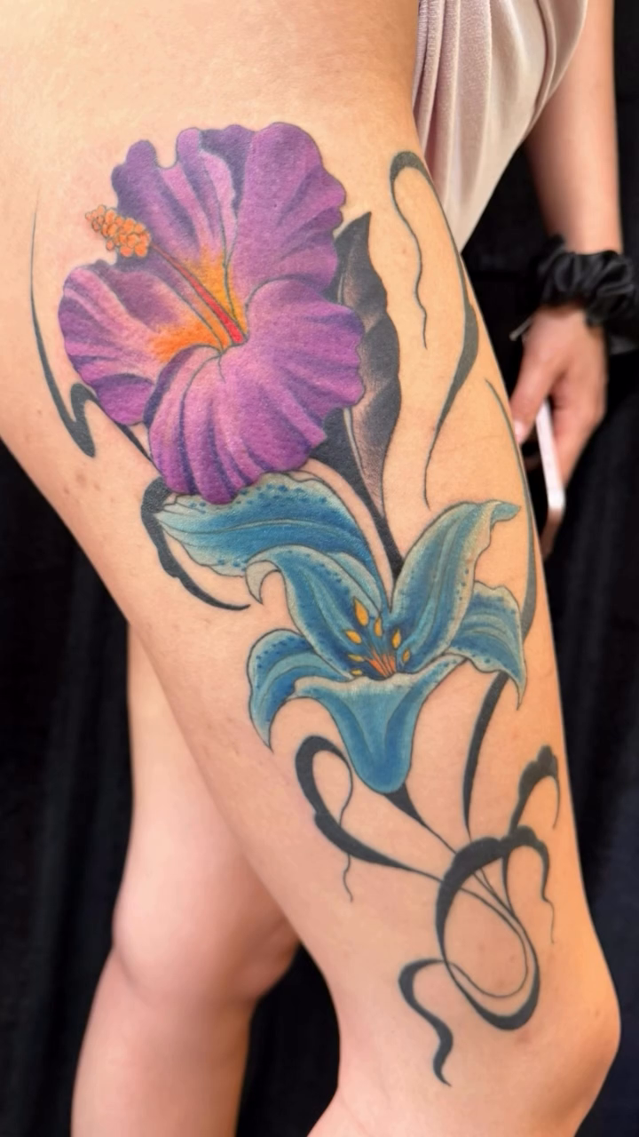 Tattoo by @madamelazongastattoo — realism, color