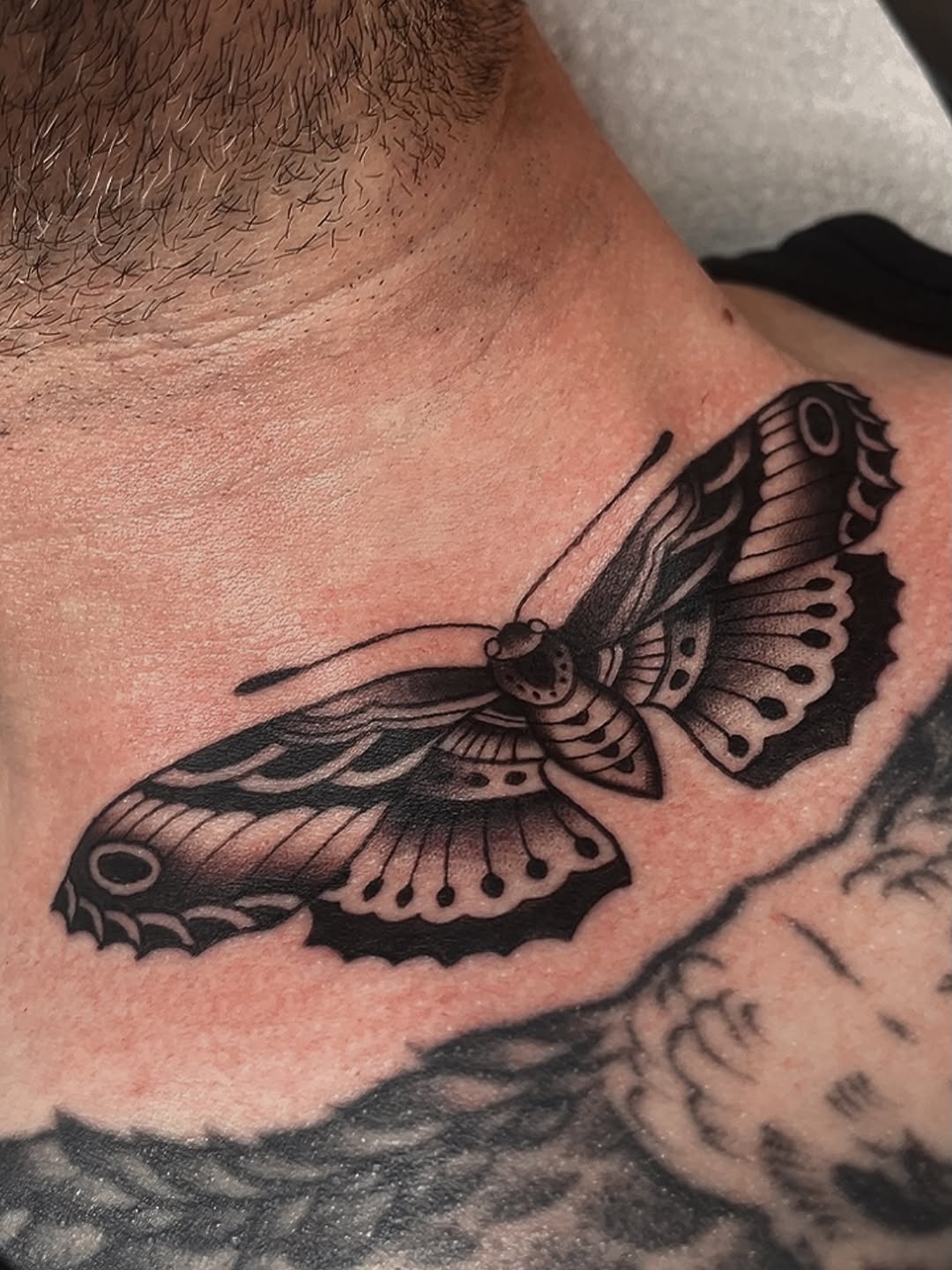 Tattoo by @jckbtattoos — american_traditional, black_and_grey
