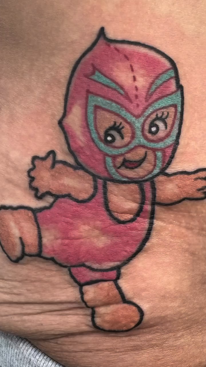 Tattoo by @missdeltoro — new_school