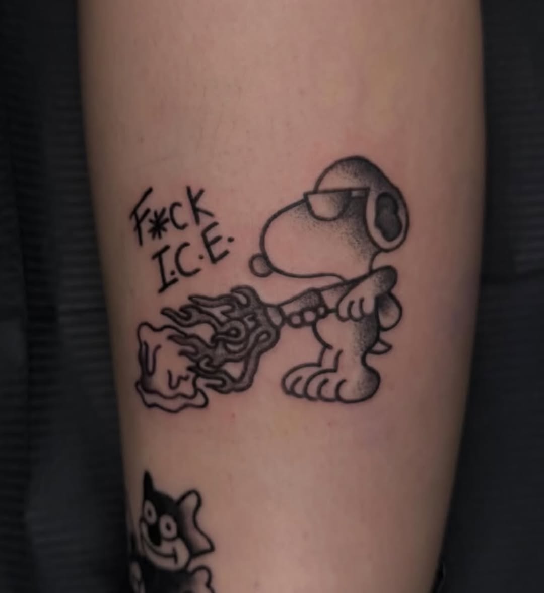 Tattoo by @tatts_by_bb — illustrative, lettering_script
