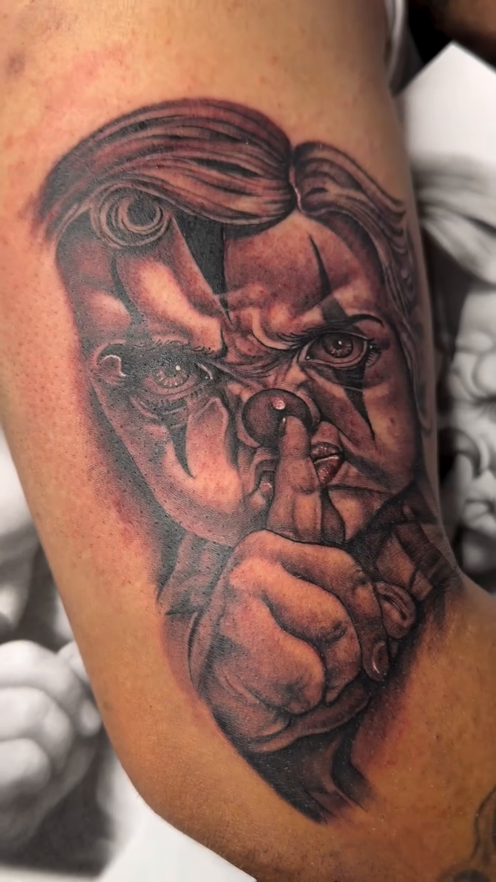 Tattoo by @tattoosbymyles โ black_and_grey, realism