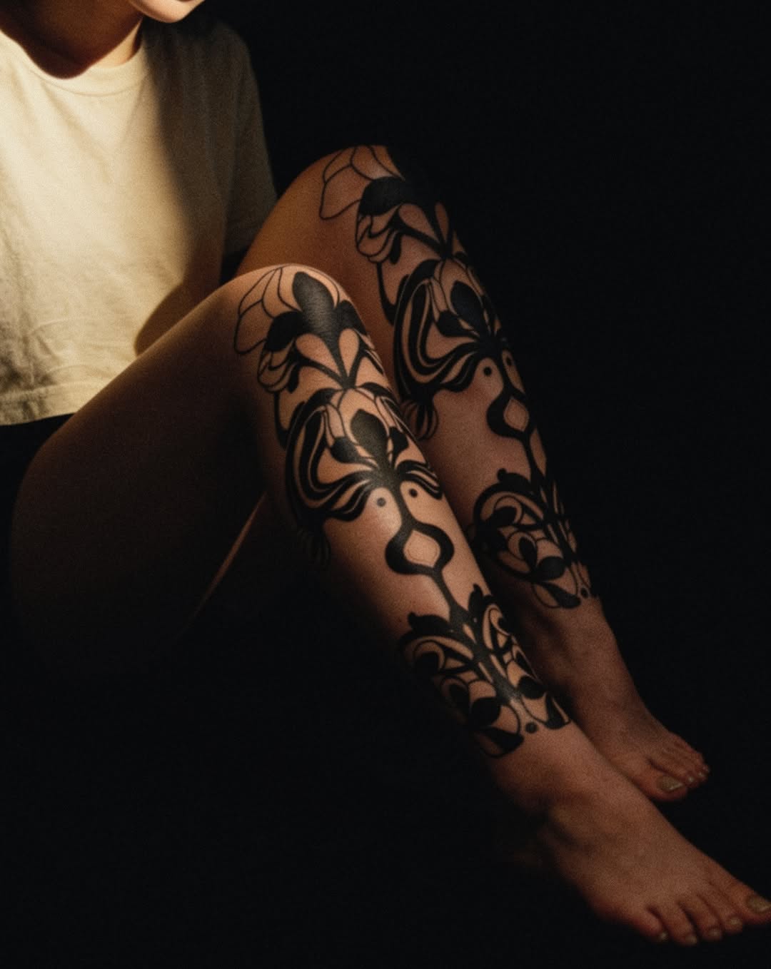 Tattoo by @danielsbauti โ blackwork, ornamental
