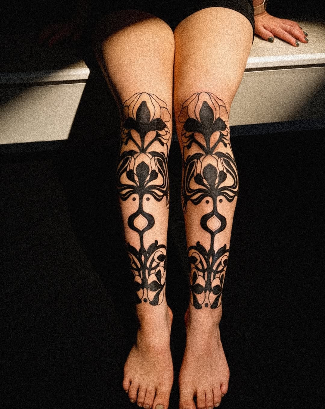 Tattoo by @danielsbauti โ blackwork, ornamental