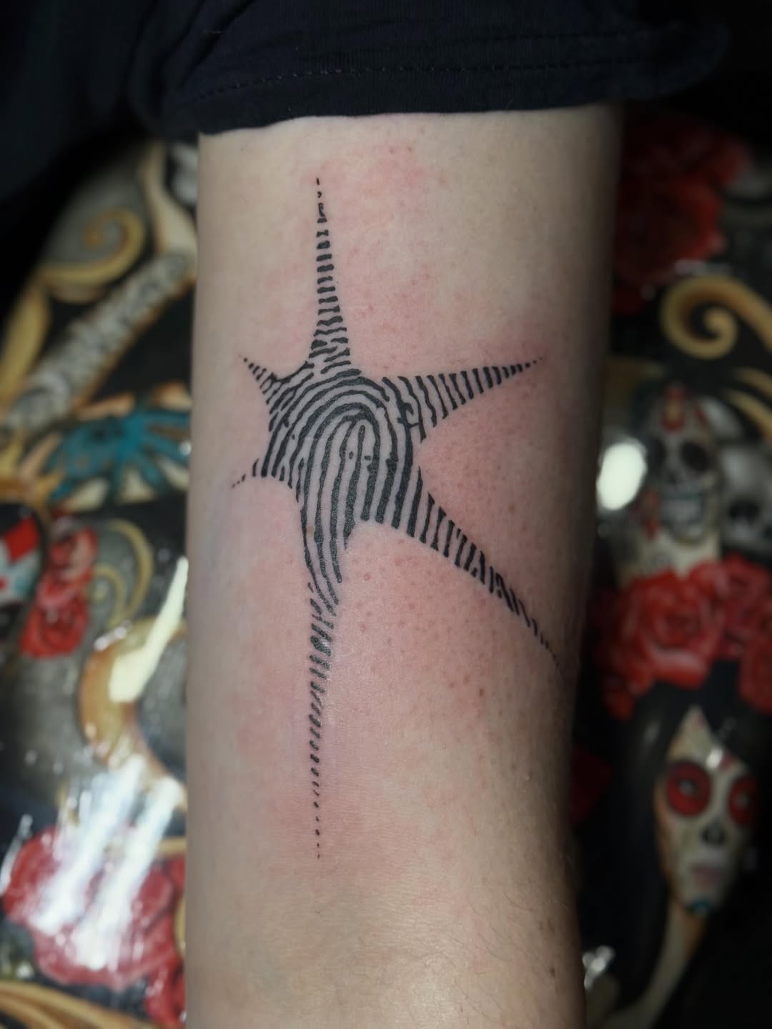 Tattoo by @bubblegum_and_bones — blackwork