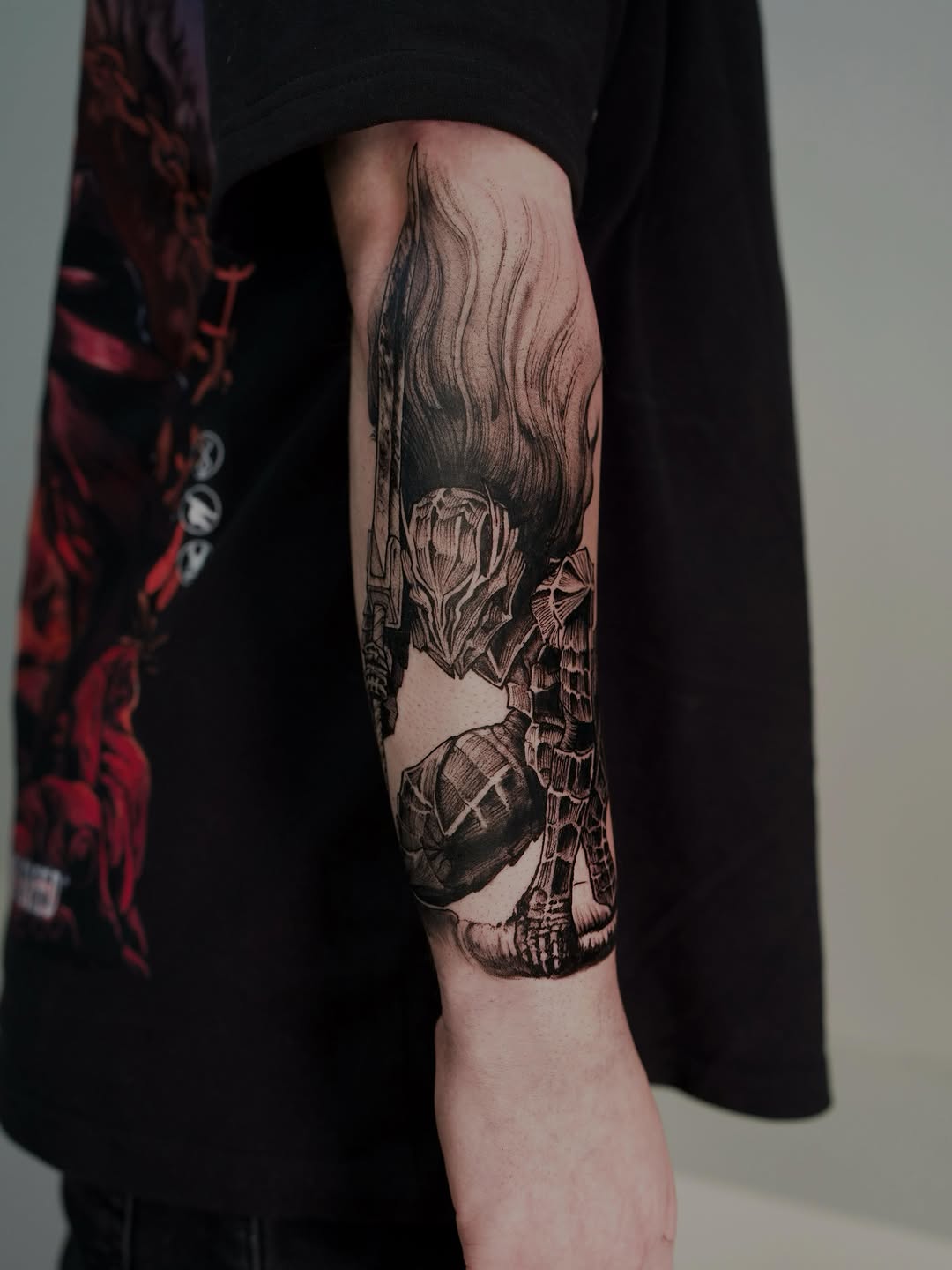 Tattoo by @ana.inked โ blackwork, illustrative