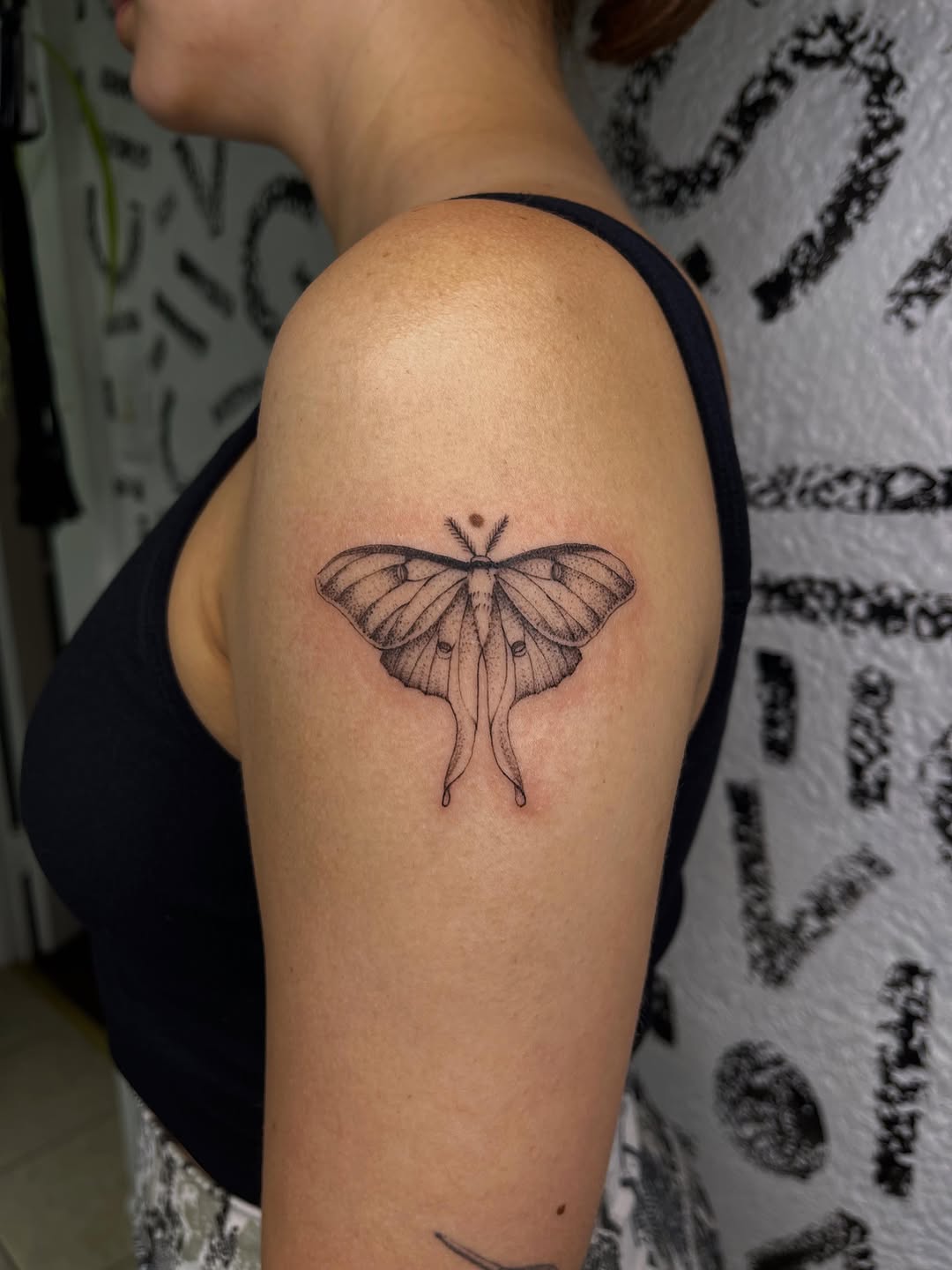 Tattoo by @ovarydose — fine_line, dotwork