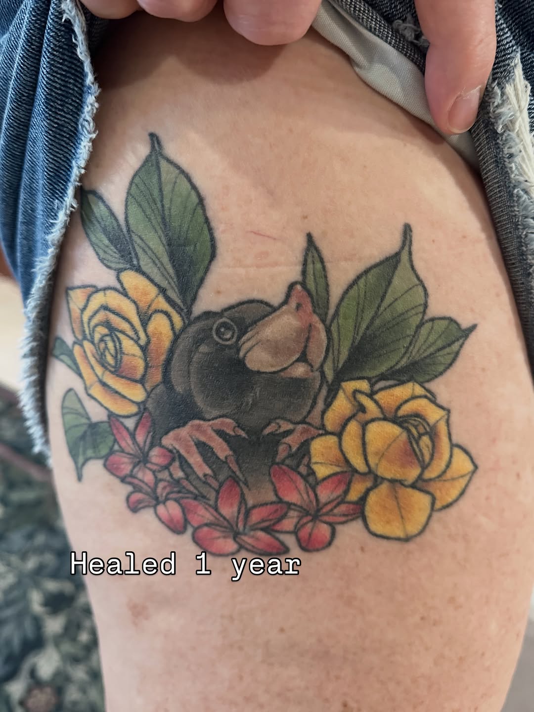 Tattoo by @katiehtattoos โ illustrative, realism