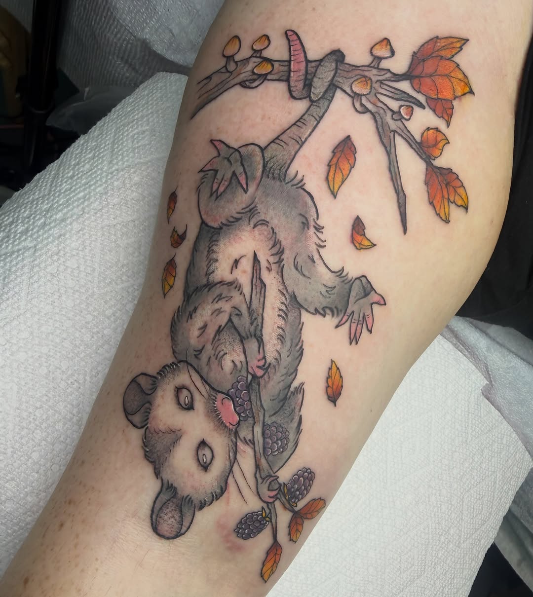 Tattoo by @glittergutstattoos — illustrative, new_school