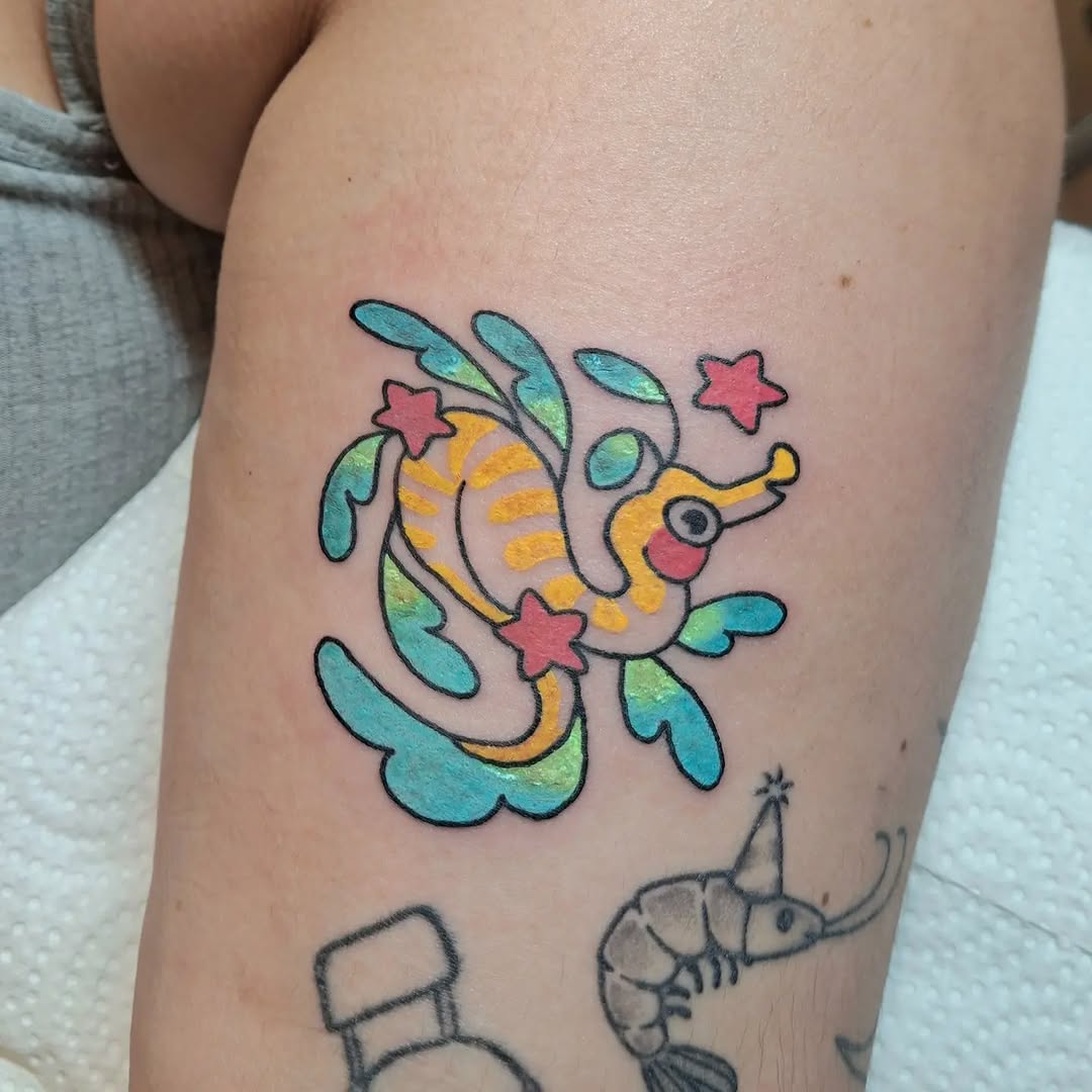 Tattoo by @makaylaawaffle โ new_school