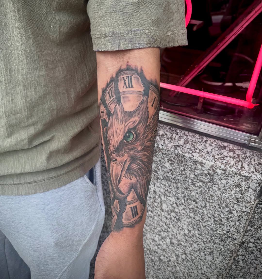 Tattoo by @tattoosby_kylie — realism, black_and_grey