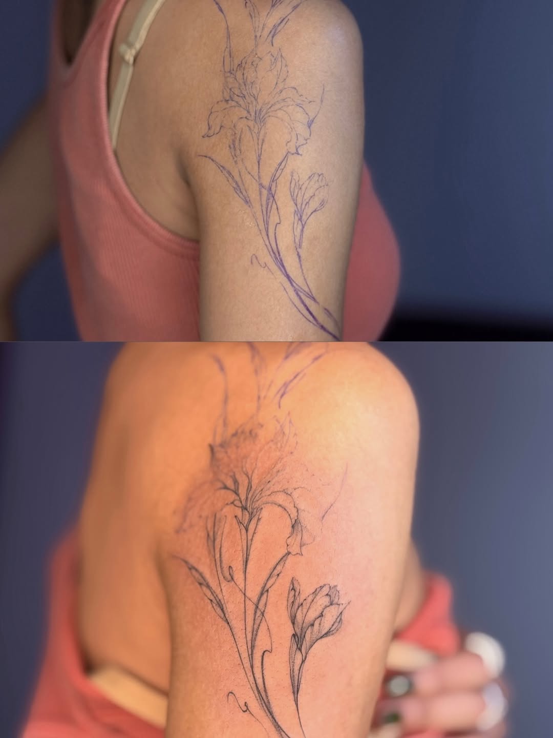 Tattoo by @yourdarkstory — fine_line
