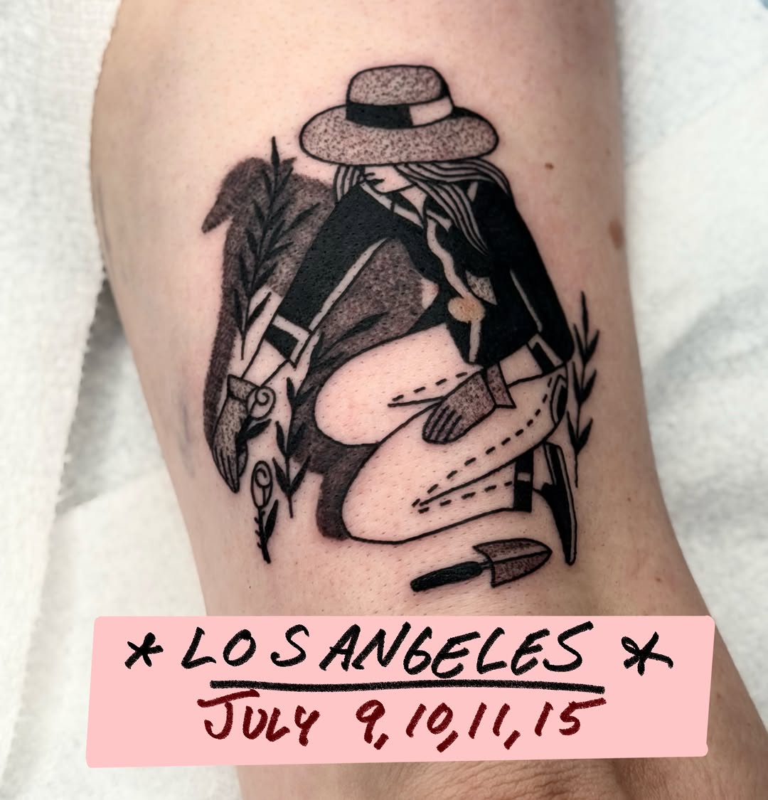Tattoo by @darkcherry__ โ black_and_grey