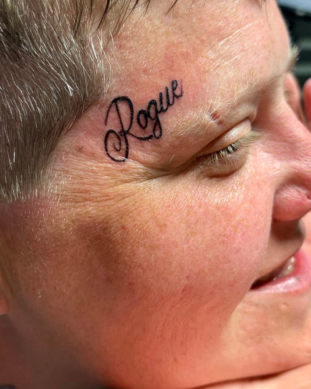 Tattoo by @pokes.by.kim โ lettering_script, fine_line