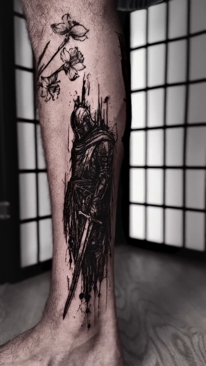 Tattoo by @bwk.darkart — dark_realism