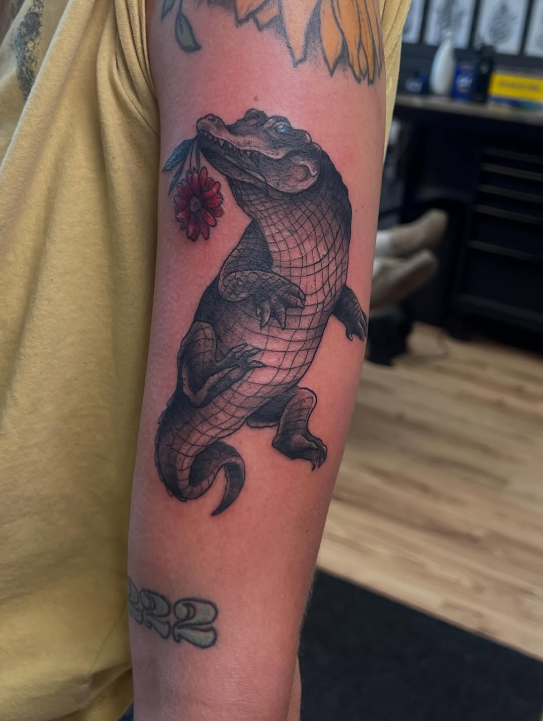 Tattoo by @tattoosbybailey — illustrative, black_and_grey