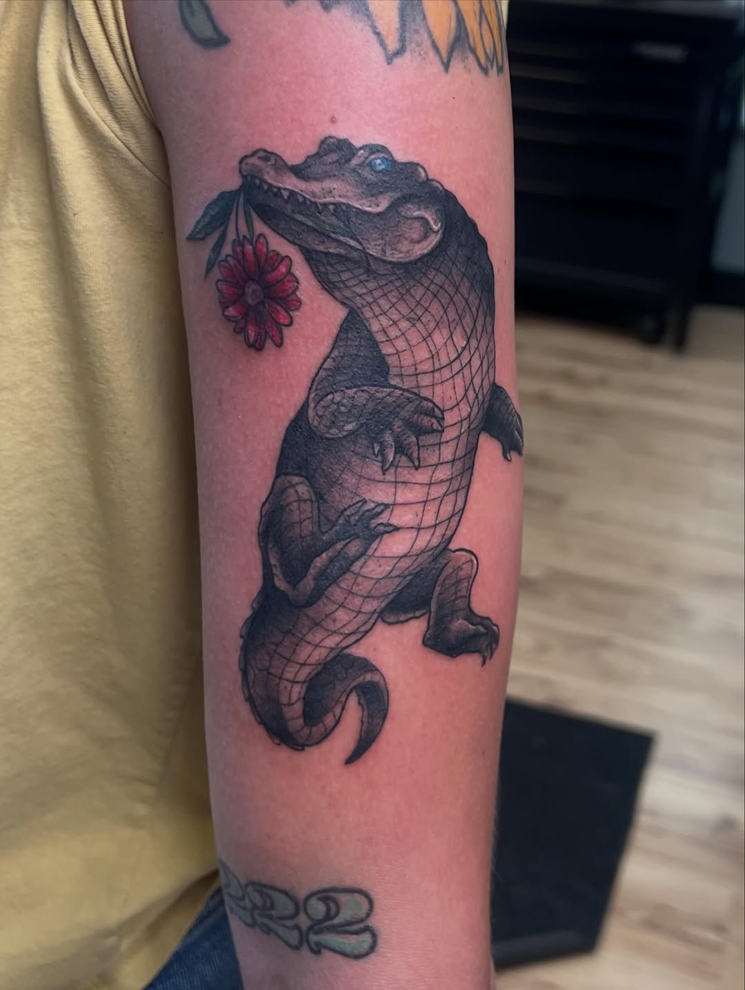 Tattoo by @tattoosbybailey — illustrative, black_and_grey