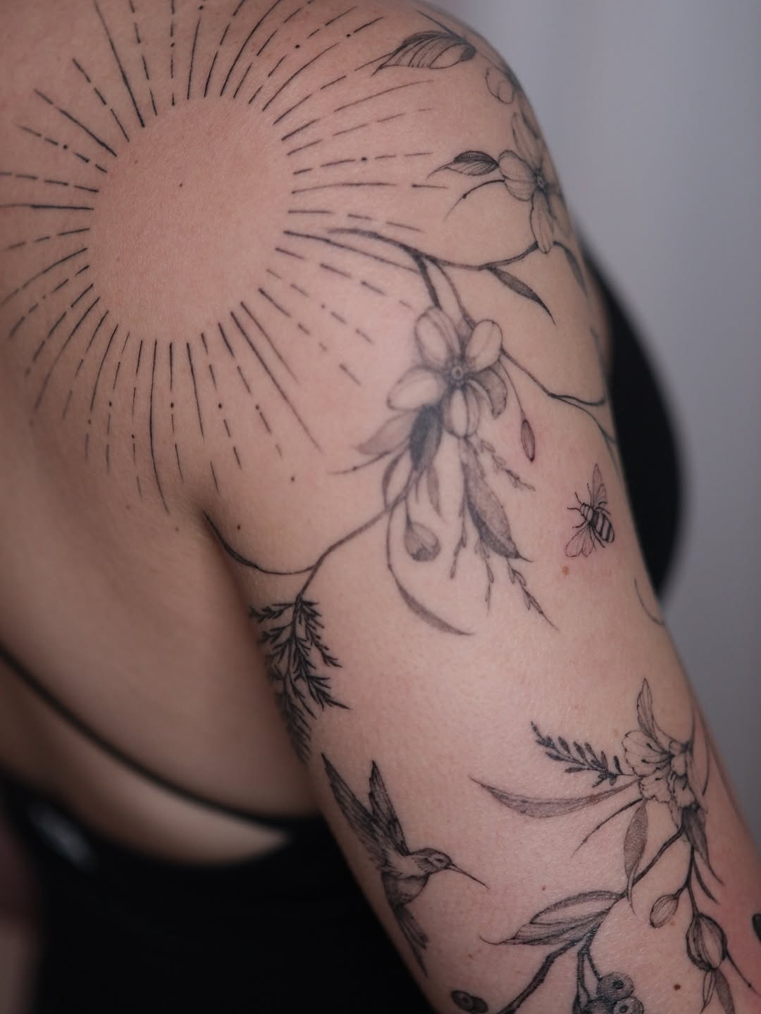 Tattoo by @bonnie.tattooo — black_and_grey