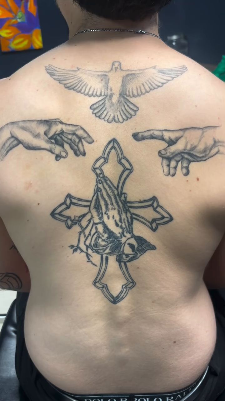 Tattoo by @sakurastabs β black_and_grey, realism
